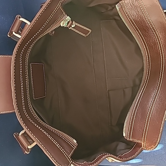 Coach - Hamptons pebble leather satchel - Picture 9 of 15